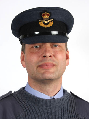Flight Lieutenant Giles Vince