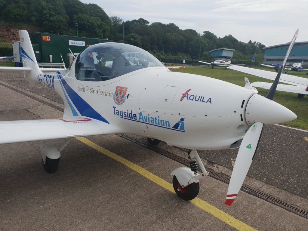 Tayside Aviation aircraft.