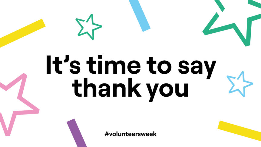 Volunteers' Week: Time to say than you